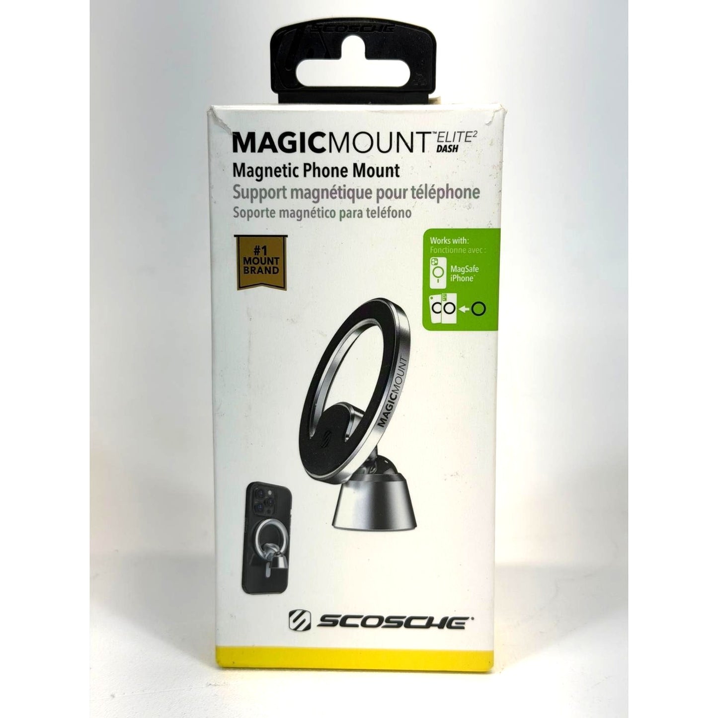 Scosche MagicMount Elite2 Dash Car Mount - Silver