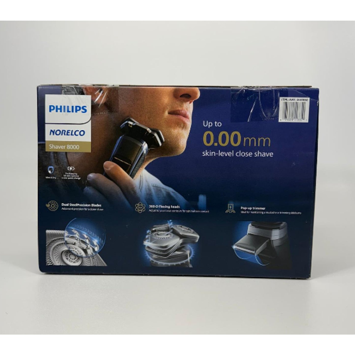 Philips Norelco Shaver 8000, Electric Shaver, Wet & Dry, with SenseIQ. New OB