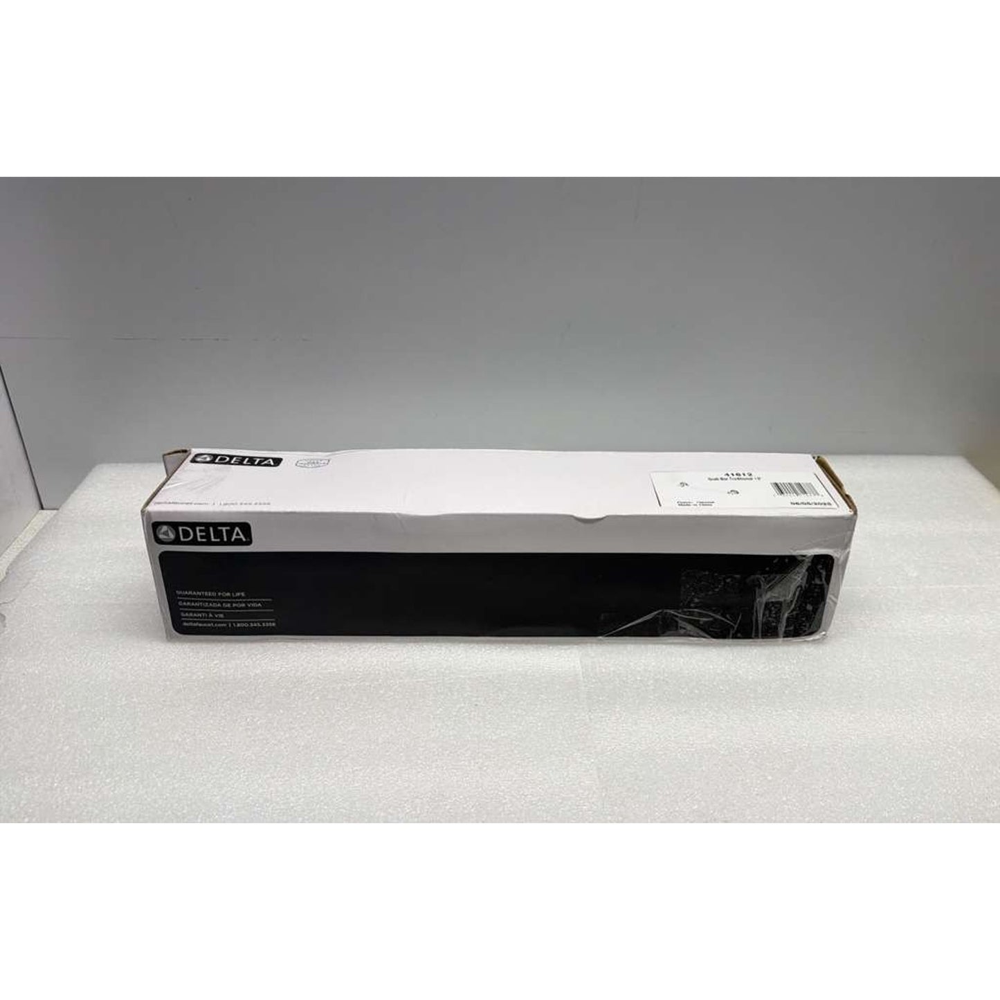 Delta Faucet 41612, 12" Traditional Bathroom Safety Grab Bar, Polished Chrome