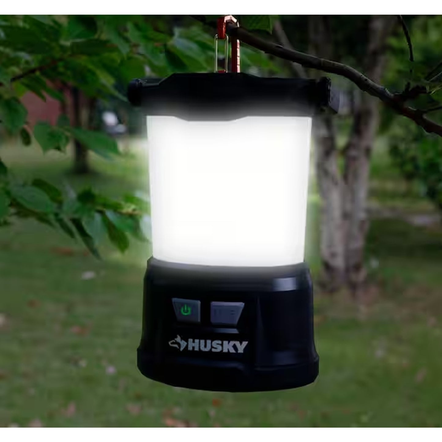 Husky 2200 Lumens Hybrid Power Dimmable Lantern (Model 91390)