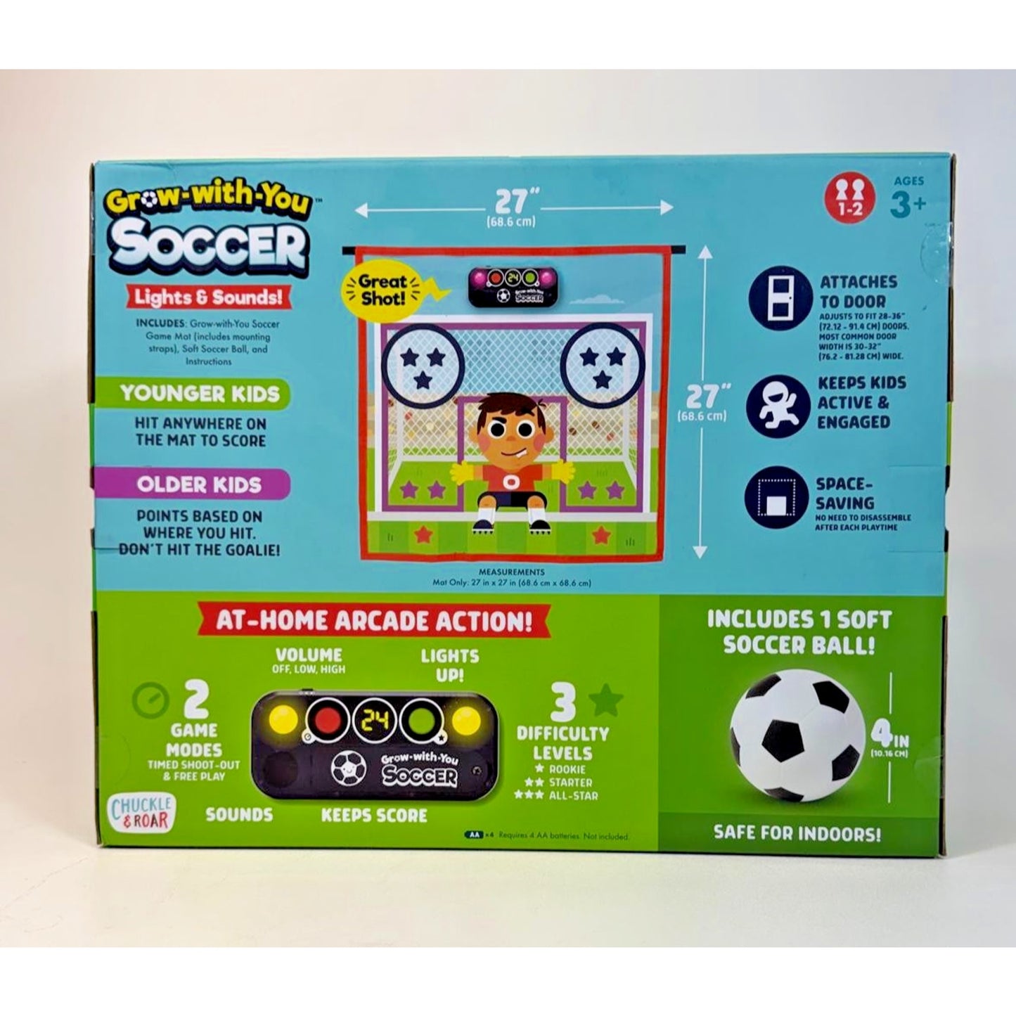 CHUCKLE & ROAR GROW-WITH-YOU SOCCER GAME