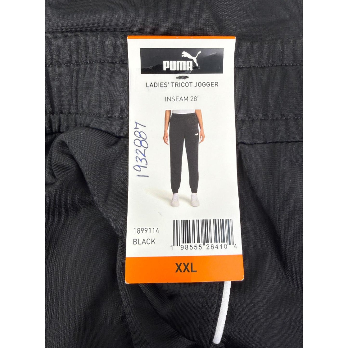 PUMA Women's Tricot Track Jogger, Black, Size: XXL