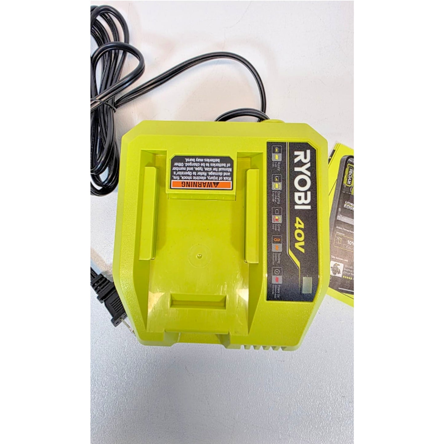 RYOBI 40V Lithium-Ion Fast Charger - OP408A new