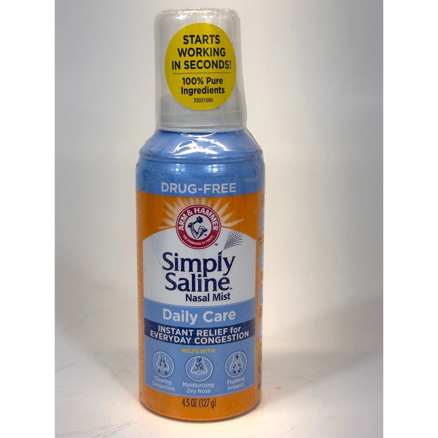 ARM & HAMMER Simply Saline Nasal Care Daily Mist 4.5oz