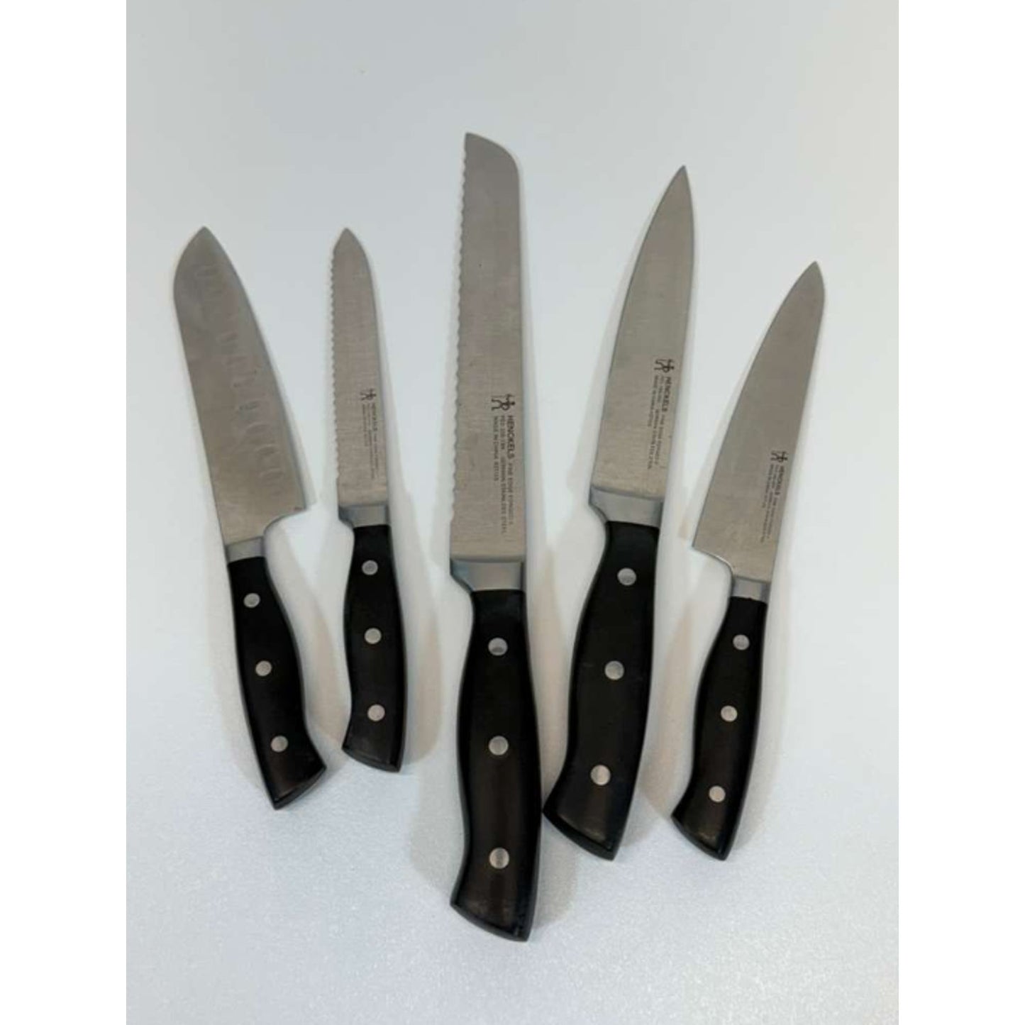 Henckels Fine Edge Forged 6-piece Knife Block Set German Steel Lifetime