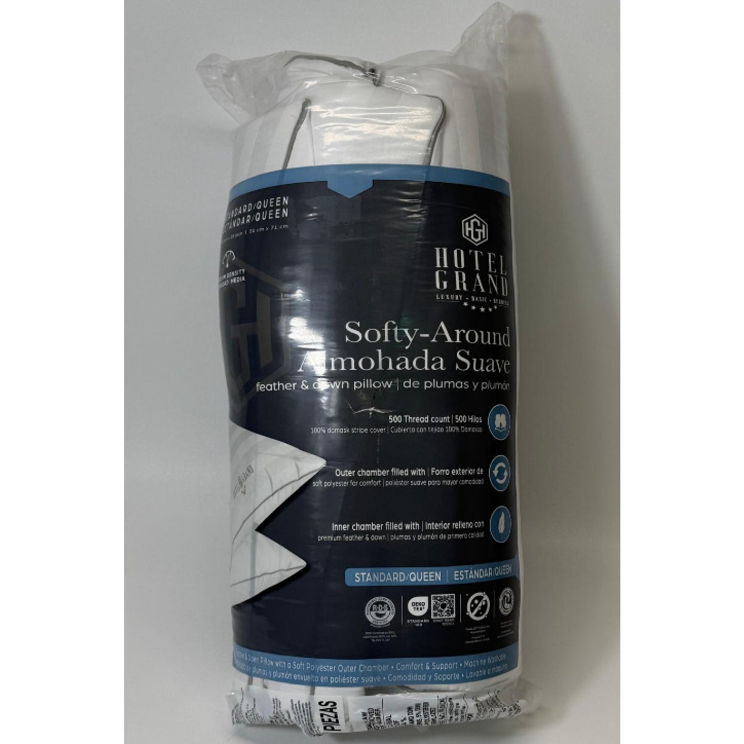Hotel Grand Feather & Down Pillow Standard/Queen 2-pack A3
