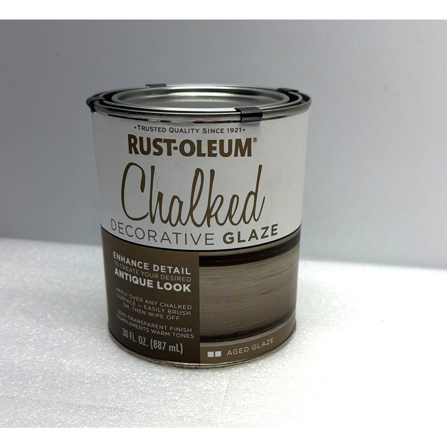 Rust-Oleum 315881 Chalked decorative glaze AGED GLAZE 30oz
