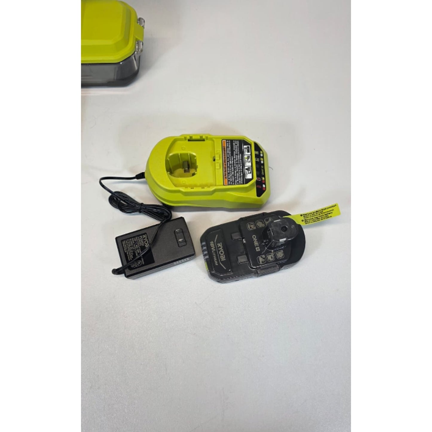 Ryobi 18V P4510K VORTEX Power Scrubber Kit with 2.0 Ah Battery and Charger
