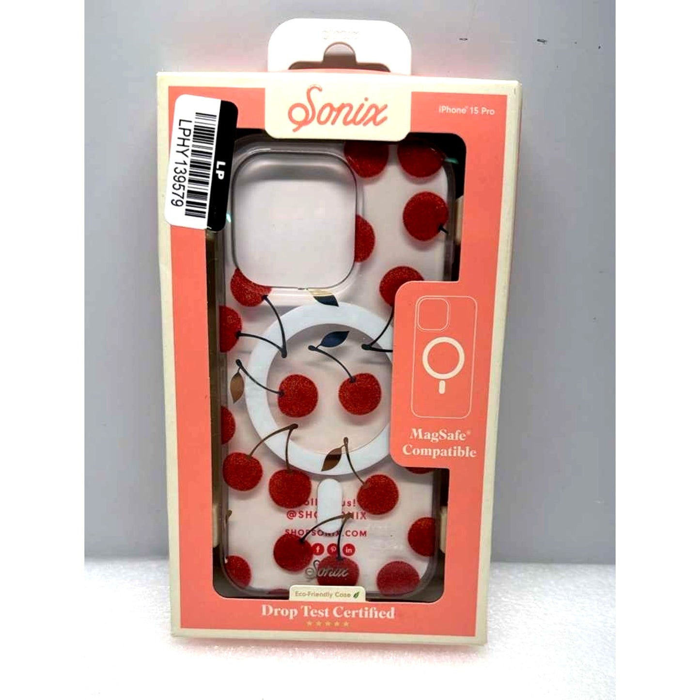 Sonix Apple iPhone 15 Pro Case with MagSafe - Cherry on Top