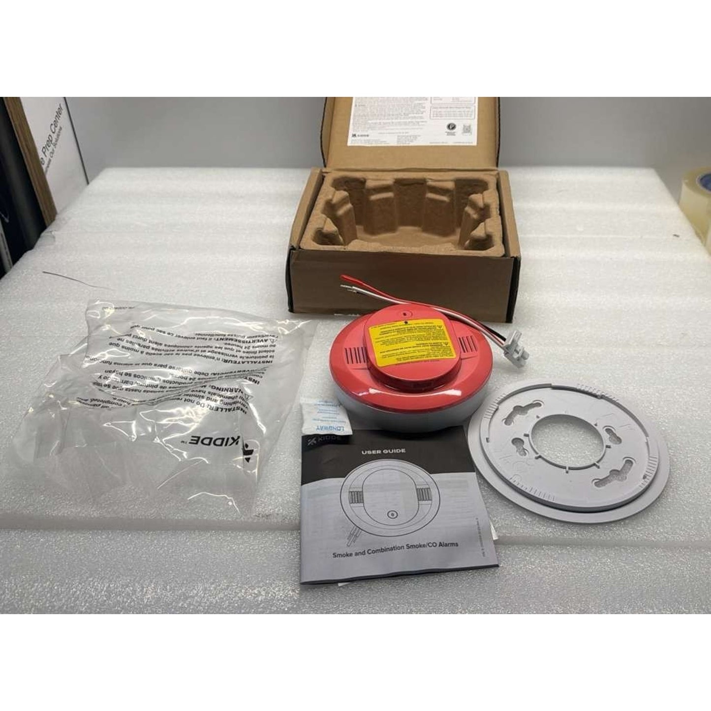 KIDDE 30CUDR-V DETECT Combination Smoke And Carbon Monoxide Alarm, 21032850