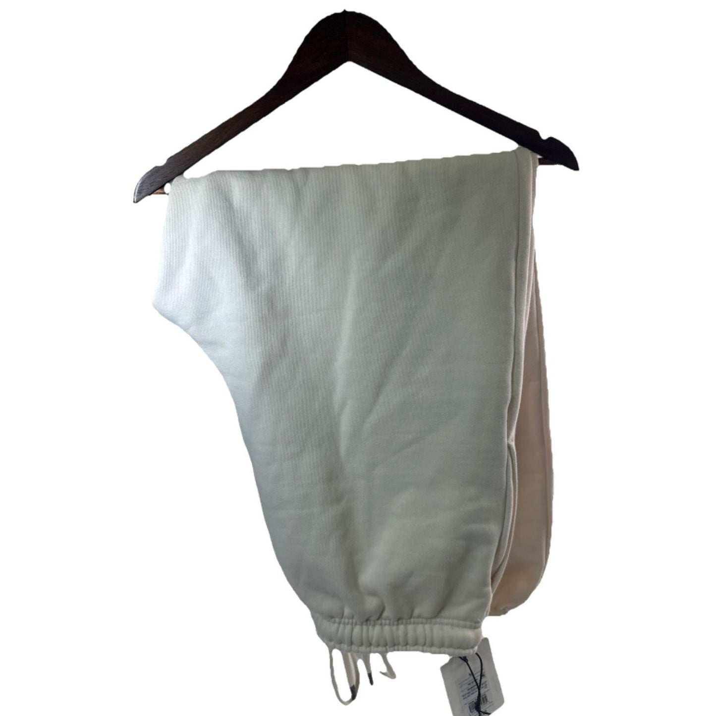 KBB by Kahlana The Dwayne Sweats Cream Color High Rise Joggers Size Medium