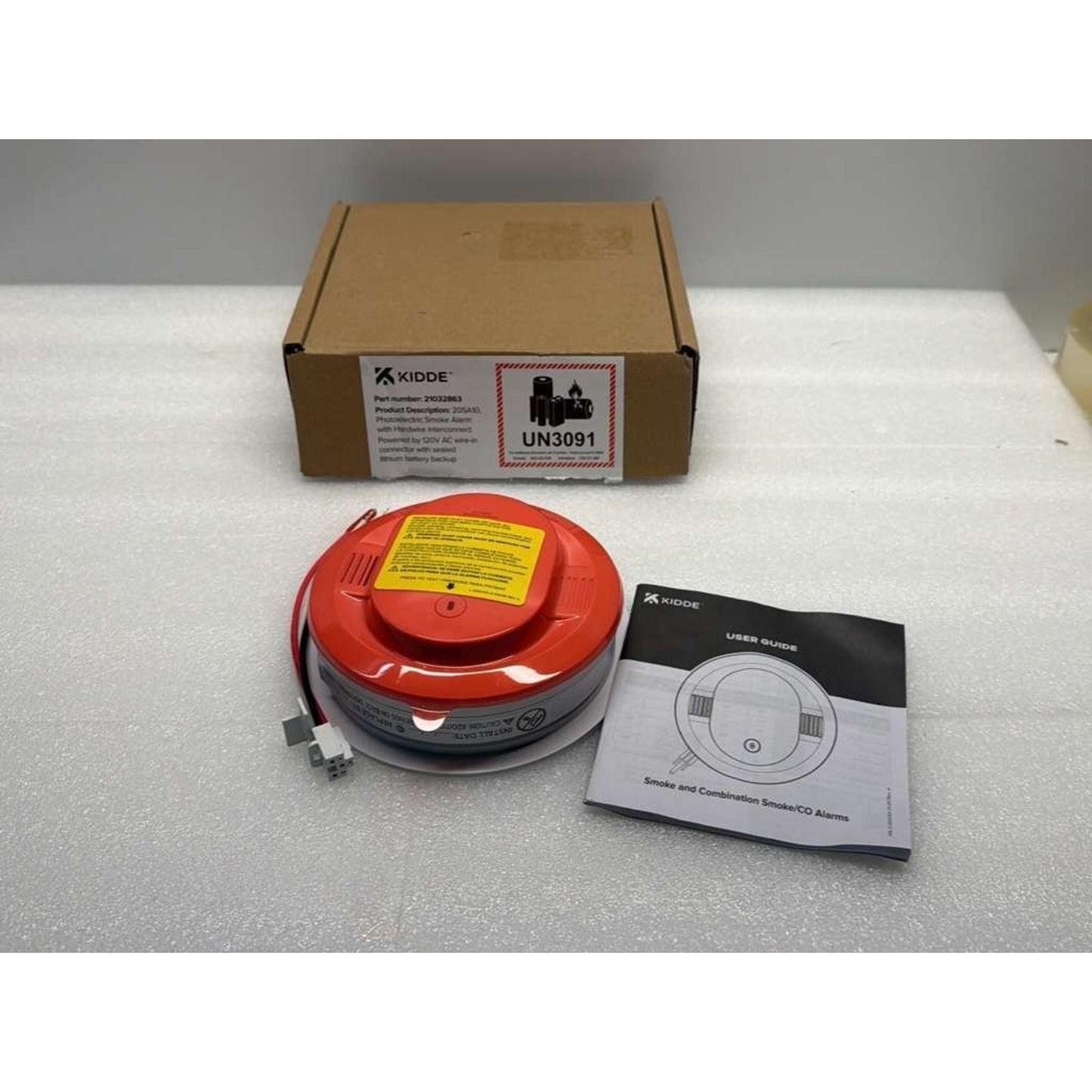 Kidde 20SA10 Hardwired Smoke Detector, 10-Year Battery, Interconnectable