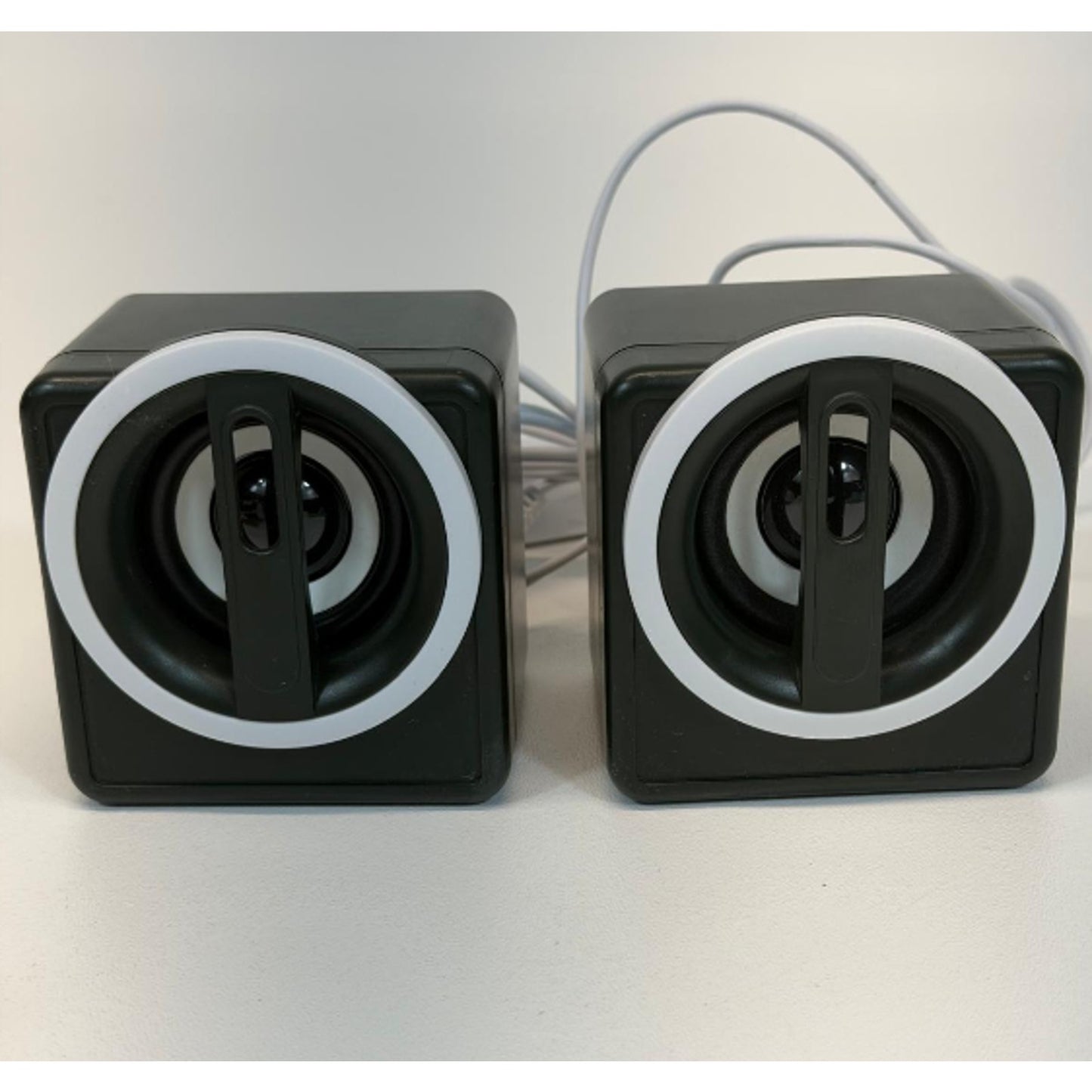 North Computer Speakers - Green: Lightweight Wired 3.5mm Jack Audio for Desktop