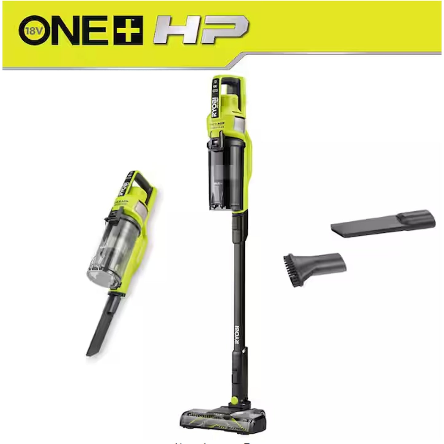Ryobi ONE+ HP 18V Cordless Pet Stick Vacuum Cleaner (Tool Only) - PBLSV716B