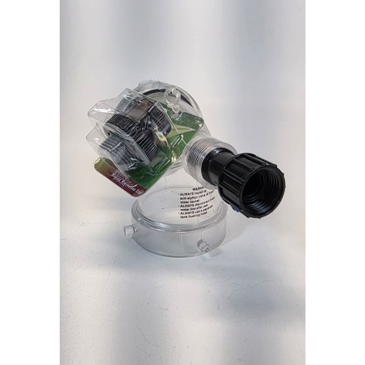 Valterra F02-4110 90° RV Hydroflush Standard, Clear