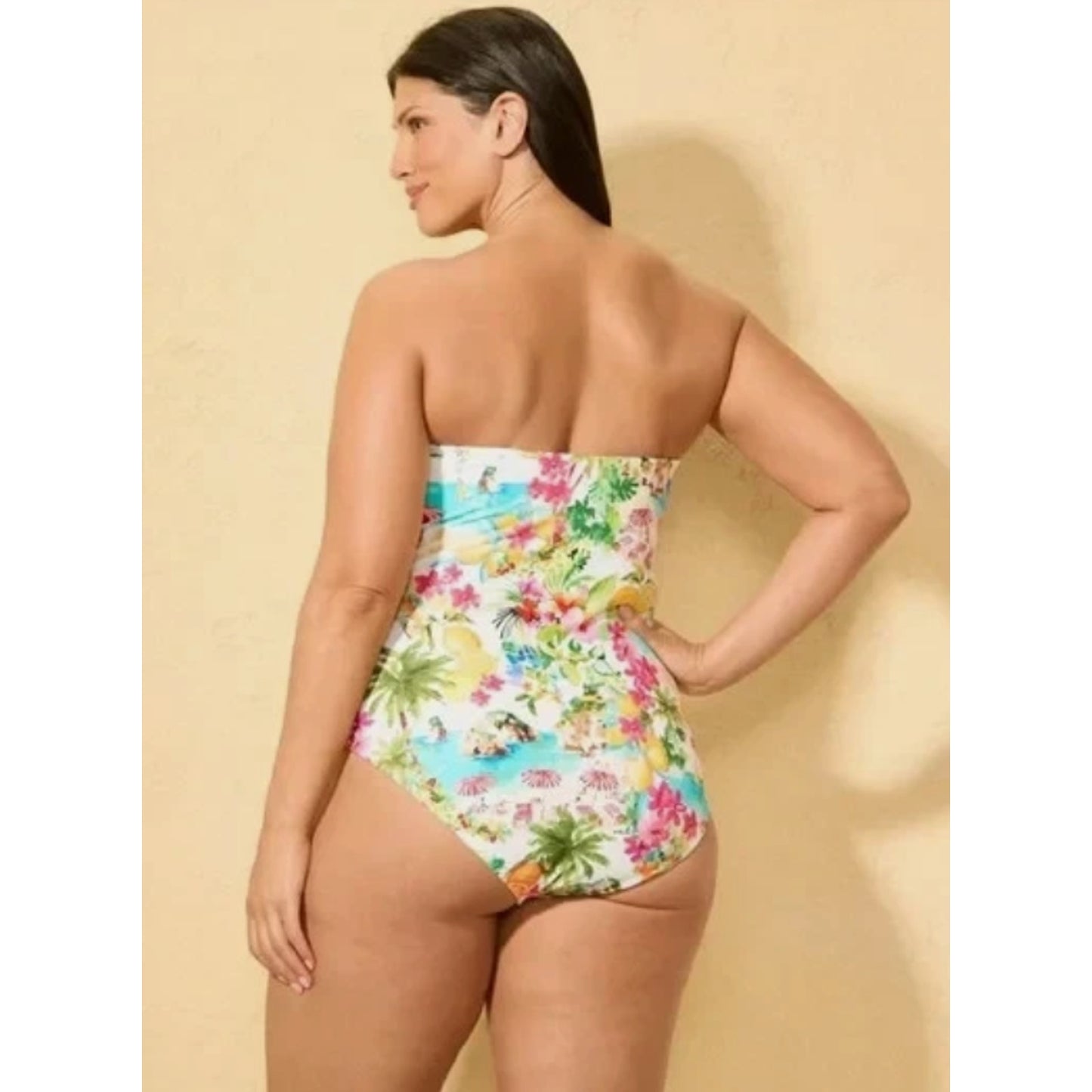 Women's High Leg Medium Coverage One Piece Swimsuit - Shade & Shore™ Multi S
