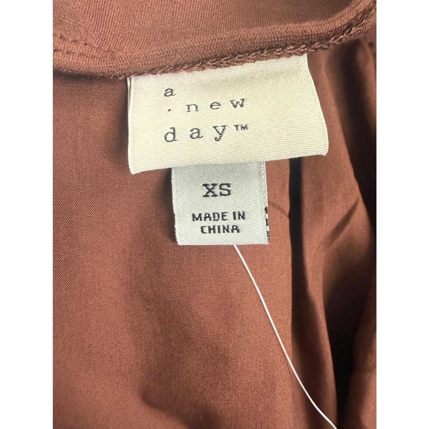A New Day Women's Sleeveless Tube Knit Maxi A-Line Dress - Brown XS