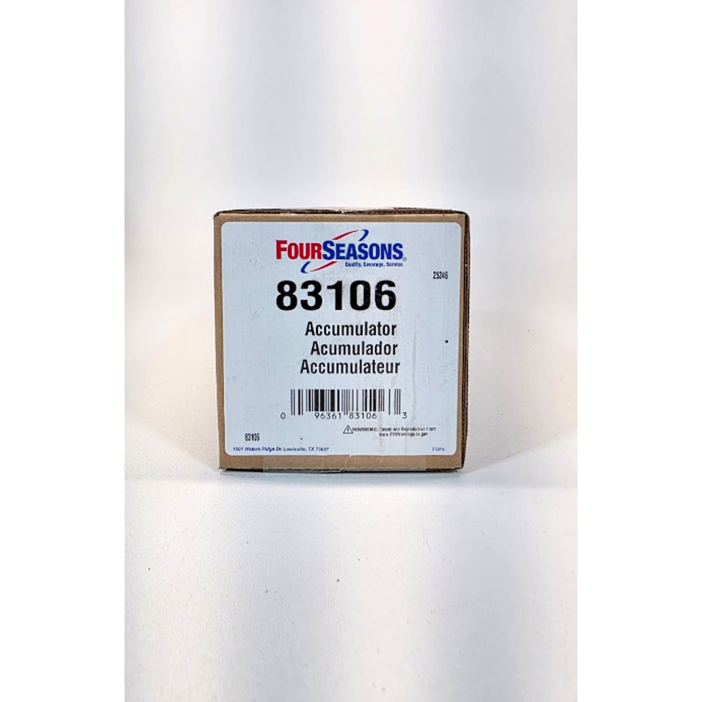 A/C Accumulator 4 Seasons 83106
