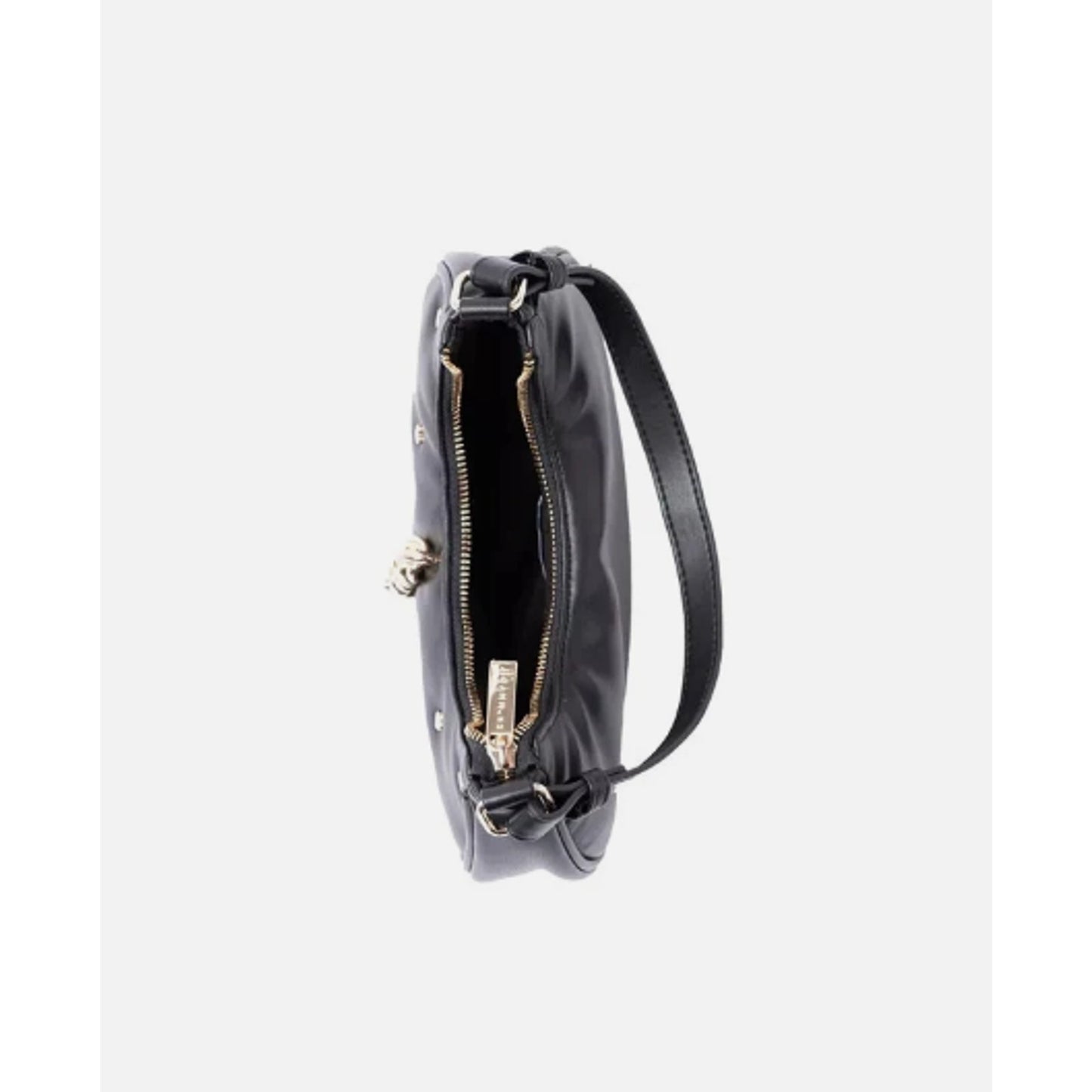 Skinnydip London Women's Keily Heart Stud Shoulder Bag Black Gold