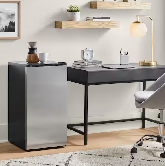 3.2 cu. ft. Mini Refrigerator in Stainless Steel, ENERGY STAR