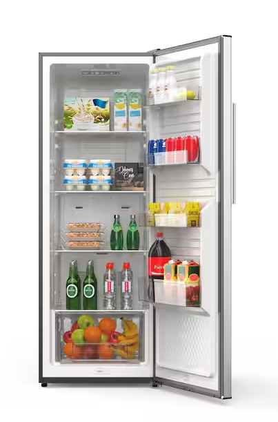 24 in. 11 cu. ft. Convertible Auto Defrost Garage Ready Upright Freezer/Refrigerator in Stainless Steel, Energy Star