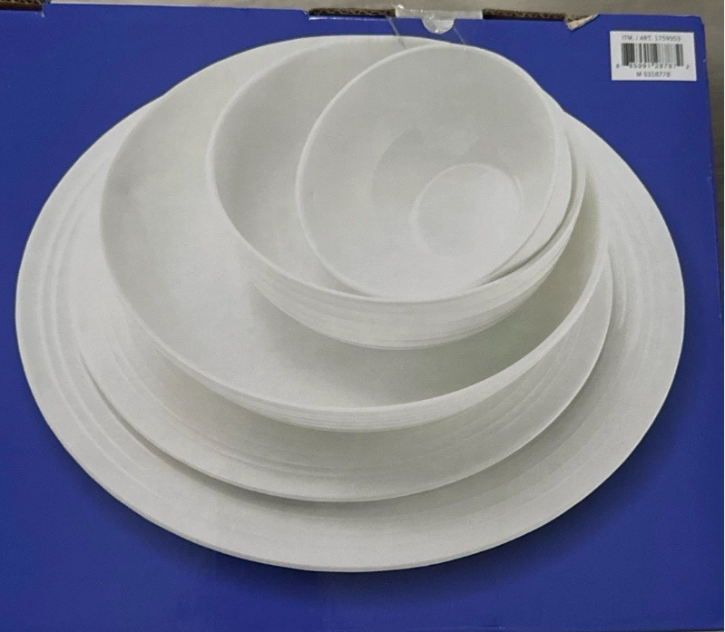 Mikasa Bone China Dinnerware Set 40 Pc Service 8 White (Copy)