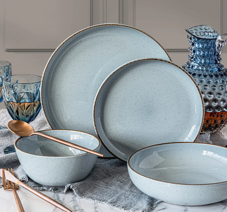 over&back Options 16-piece Dinnerware Set