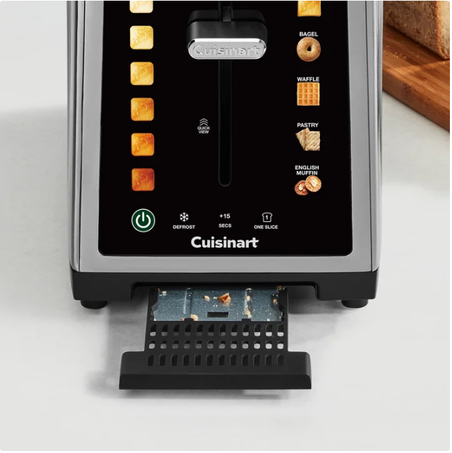 Cuisinart SimpliTouch XL Color Touchscreen 2-Slice Toaster