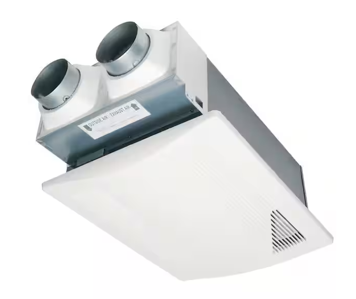 Exterior Wall Cap Accessory, Designed for Whisper Comfort Model #FV-06VE1 ERV Exhaust and Supply Air Flow