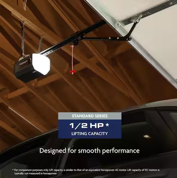 1/2 HP Smart Chain Drive Garage Door Opener