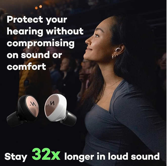 LIVE concert earplugs | High Fidelity hearing protection for Clubs