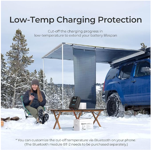Renogy Solar Charge Controller (Bluetooth) -Rover 30A 12V24V Auto DC Input MPPT Charge Controllers for Solar Panels Adjustable LCD for Gel Sealed Flooded Lithium Batteries