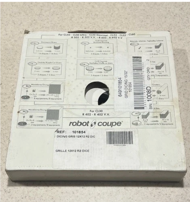 robot coupe dicing gris 12x12 101854