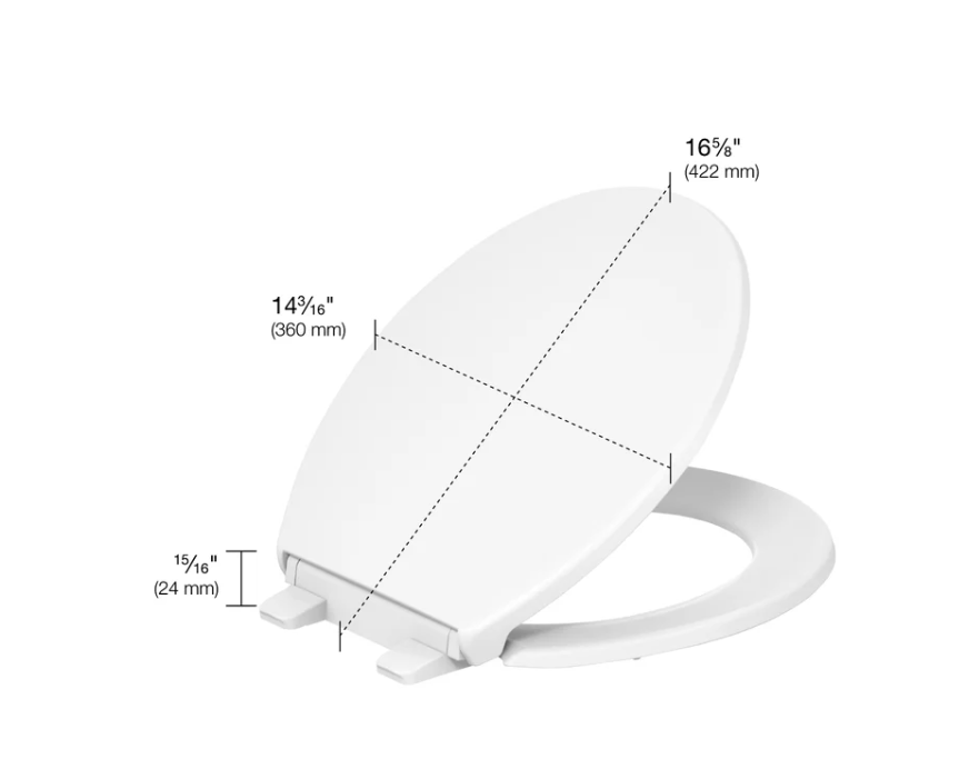 Kohler Layne Quick Release Toilet Seat