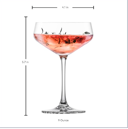 ZWIESEL GLAS Echo Cocktail Glass(Set of 4),