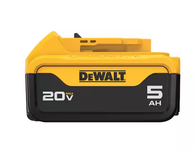 20V MAX Lithium-Ion Battery Kit with 5.0Ah and 2.0Ah Battery and Charger