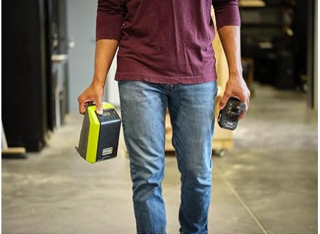 RYOBI 18V ONE+ Compact Bluetooth Radio 4X Sound Clarity