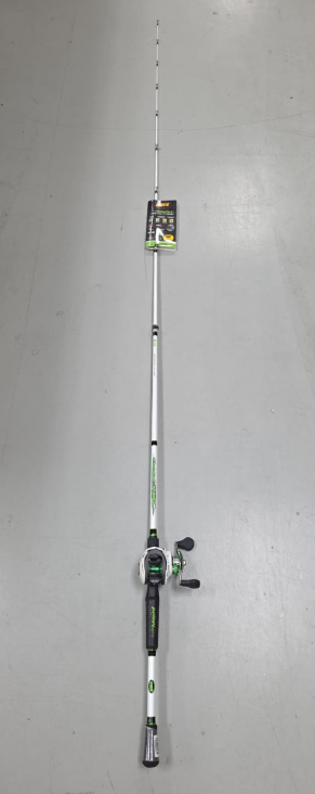 Lew’s MACH 1 Baitcast Reel and Fishing Rod Combo, 1-Piece IM7 Graphite Rod, 7+1 Bearings, 7.5:1 Gear Ratio