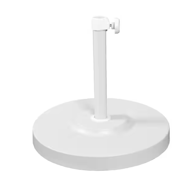 50 lb. Patio Umbrella Base in White