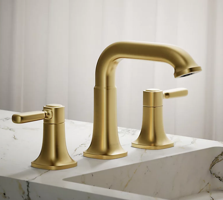Kohler Terzet Widespread Bathroom Sink Faucet