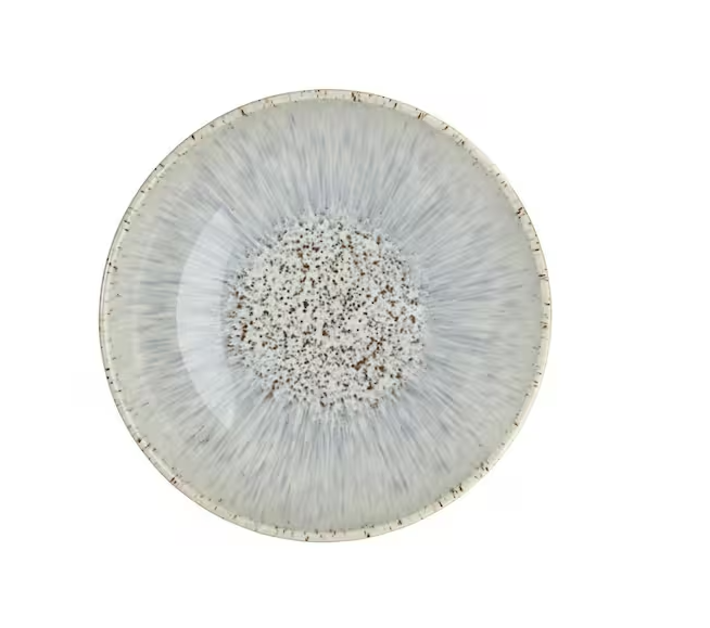 Halo Speckle 20 oz. Blue/Grey Cereal Bowl 4 Pack