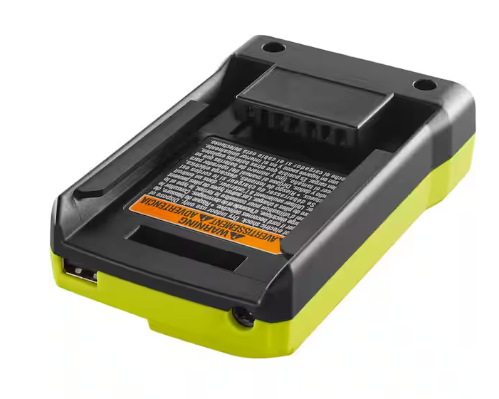 RYOBI 40V Lithium-Ion Charger with USB Port