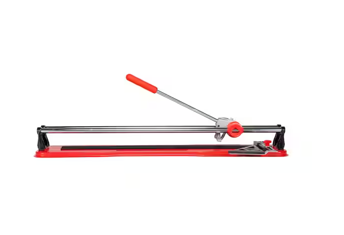 Rubi Practic 61 Plus-24 in. Tile Cutter with Tungsten Carbide Blade and Roller Guide