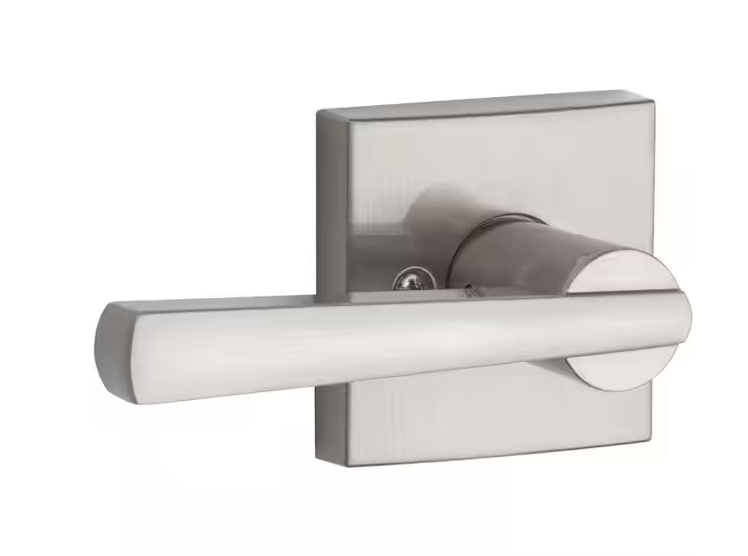 Baldwin Prestige Spyglass Satin Nickel Hall/Closet Door Handle
