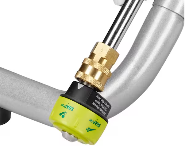 RYOBI 5-in-1 3,300 PSI Gas and Electric Pressure Washer Nozzle
