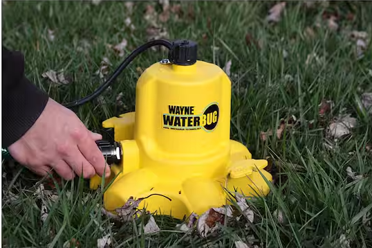 1/6 HP WaterBUG Submersible Utility Pump with Multi-Flo Technology