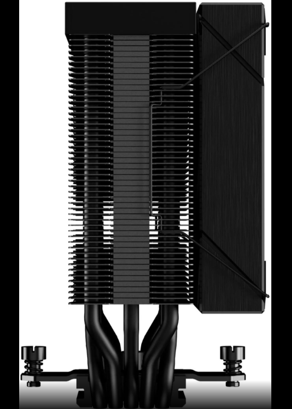 Gamdias Boreas M2-51D ARGB CPU Air Cooler with Digital Display, 5 Copper Heat Pipes, 120mm Hydraulic Bearing PWM ARGB Fan, Support LGA 1700/1151/1150/1155/1156/1200/2011/2066/AM5/AM4