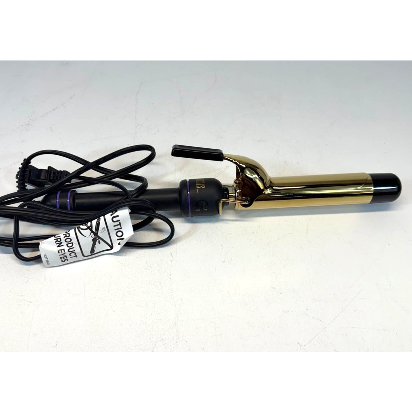 Hot Tools Pro Signature Series Gold 1-1/4" Curling Iron Wand HTIR1576