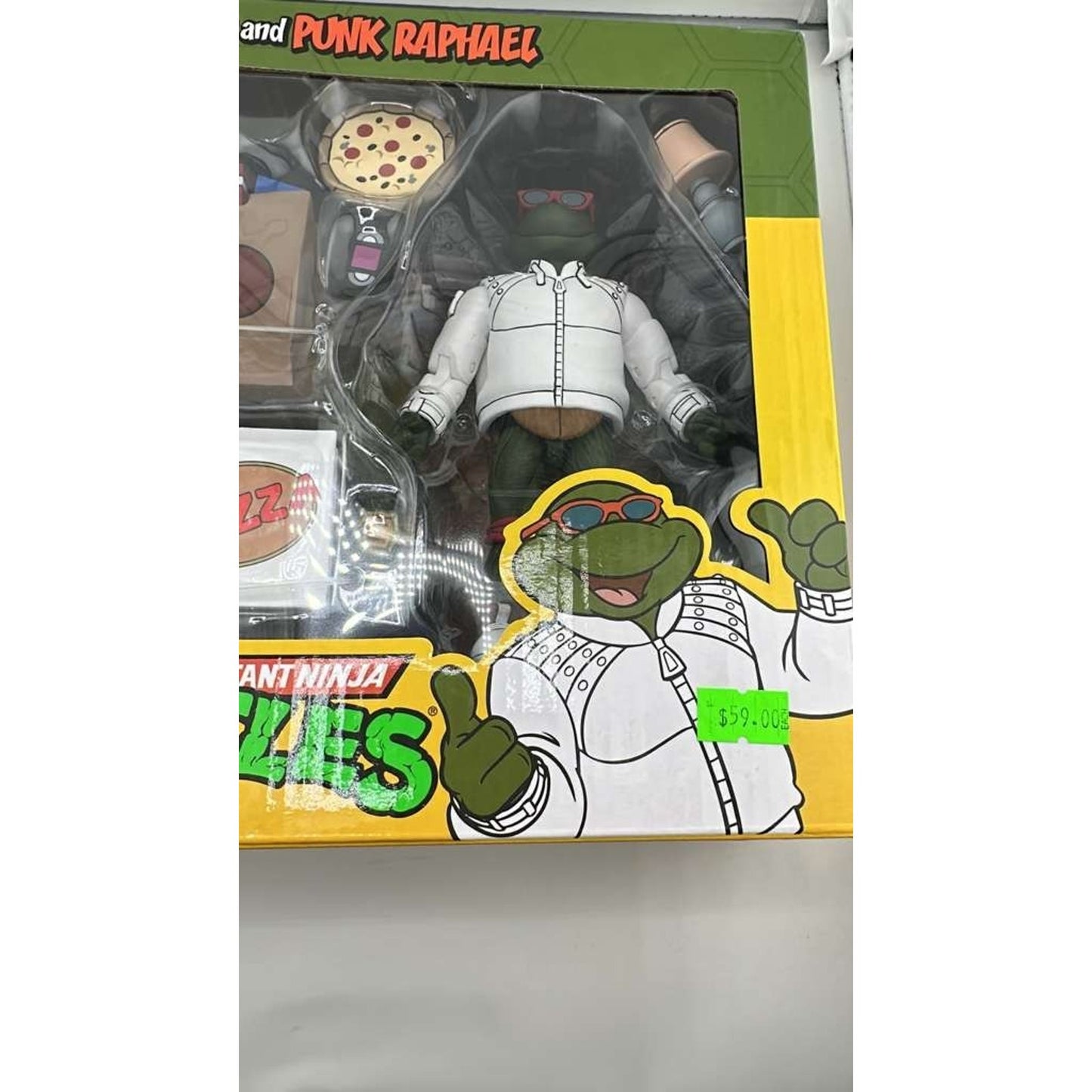 NECA TMNT Punk Leonardo & Punk Raphael 2-Pack Figures -NEW-
