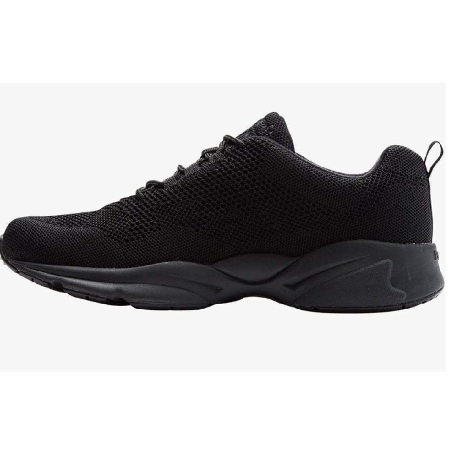 Propet Stability Fly Lace Up Mens Black Sneakers Casual Shoes MAA032M-BLK sz 10